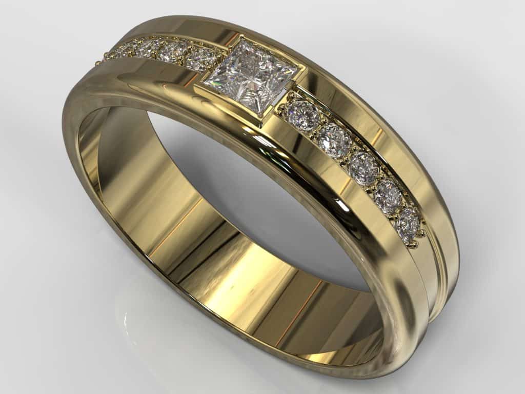 Yellow Gold Pablo Ring