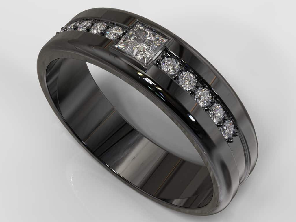 Black Gold Pablo Ring