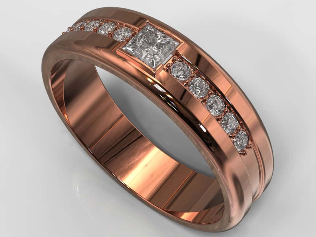 Rose Gold Pablo Ring