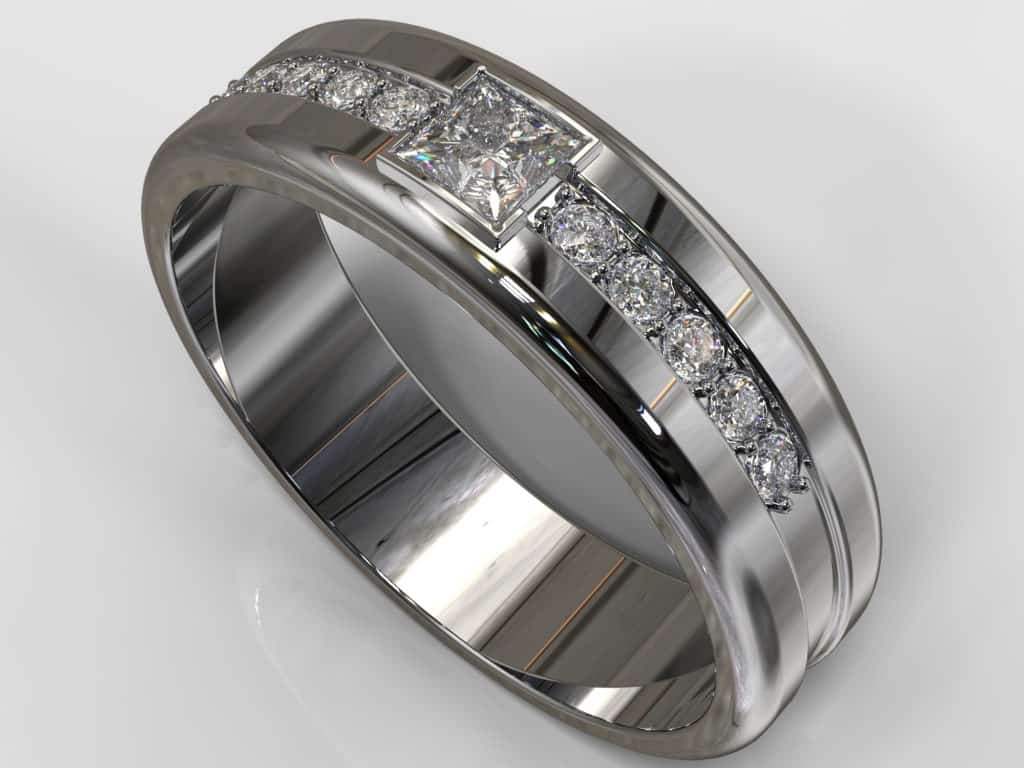 Platinum Pablo Ring