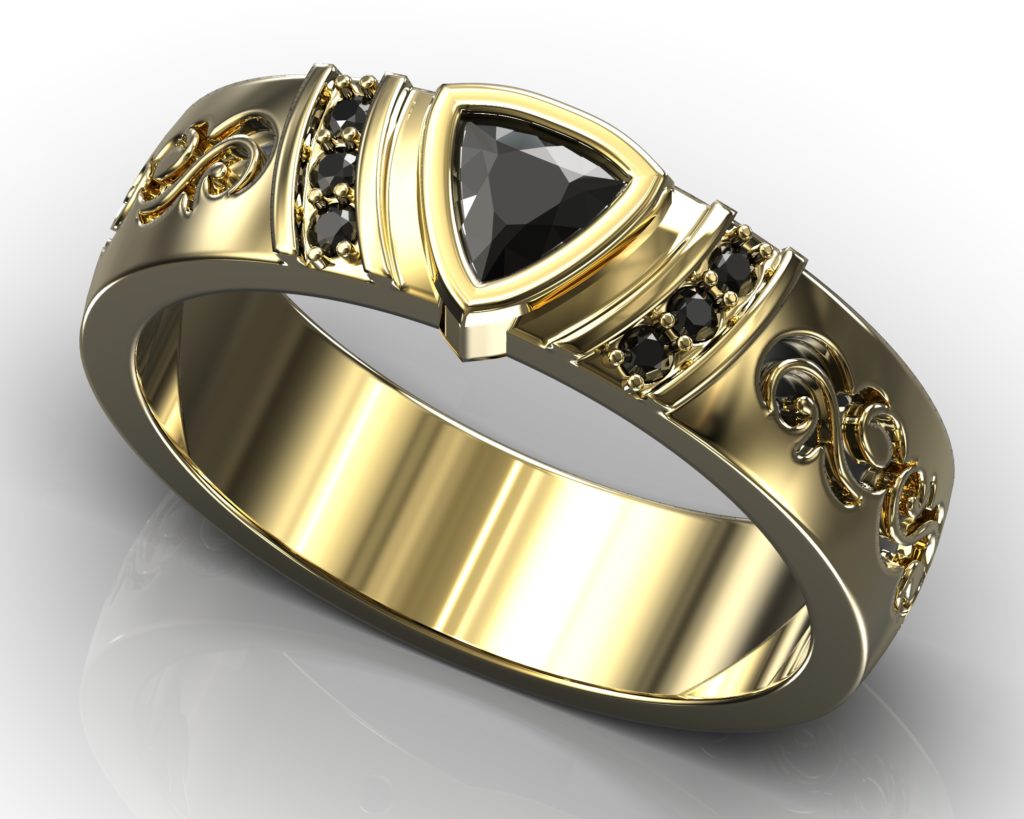 Yellow Gold Raphael Ring