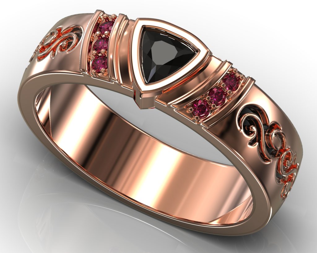 Rose Gold Raphael Ring