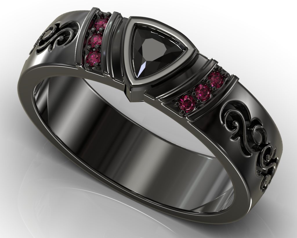 Black Gold Raphael Ring