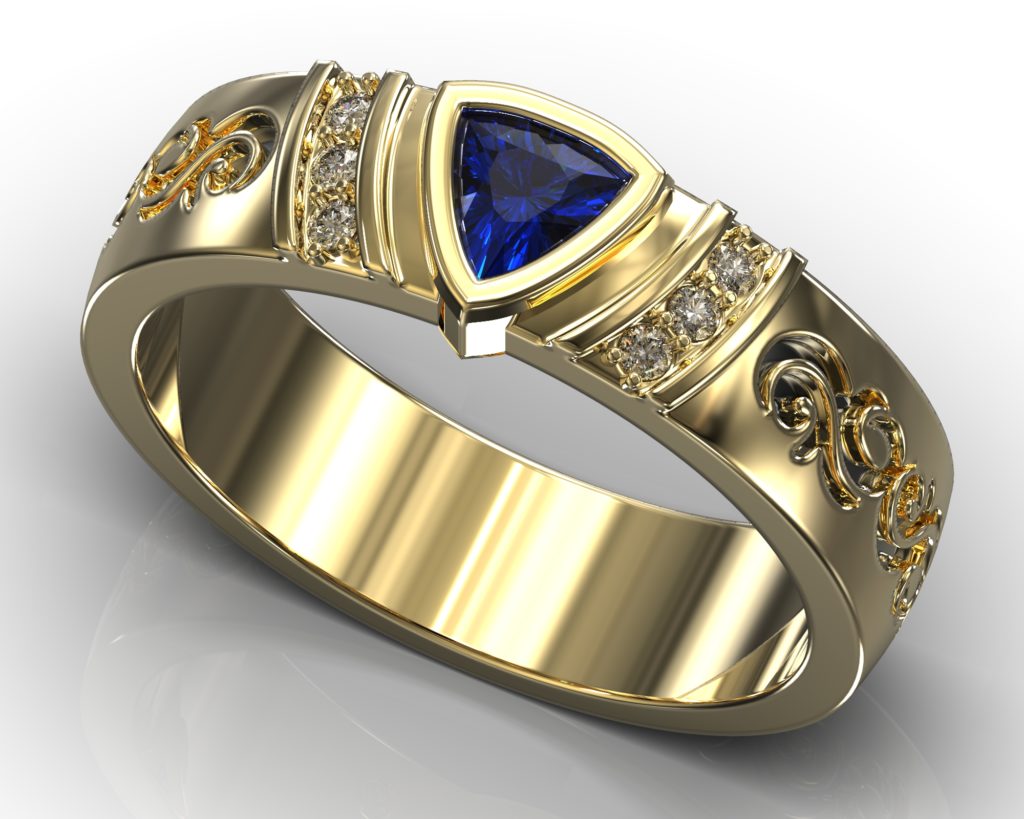 Yellow Gold Raphael Ring