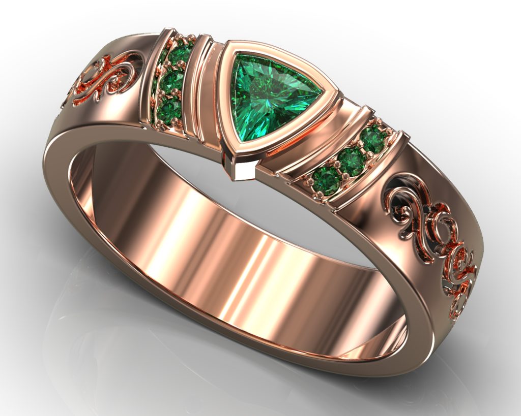 Rose Gold Raphael Ring