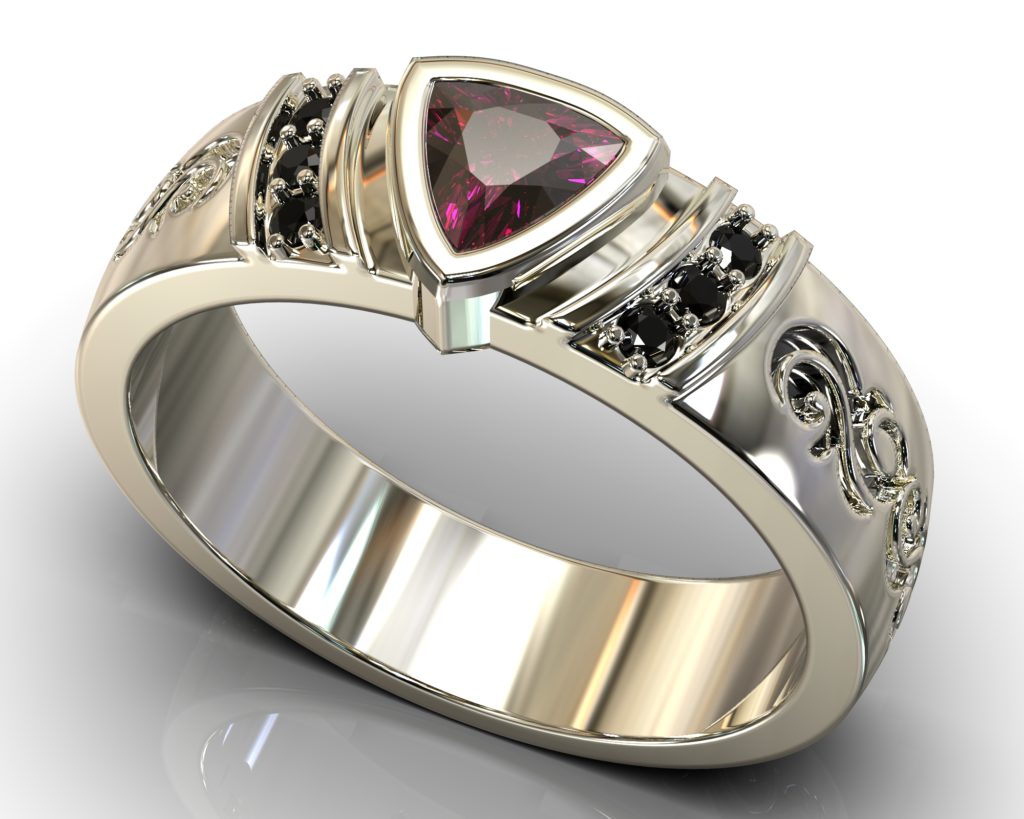 White Gold Raphael Ring