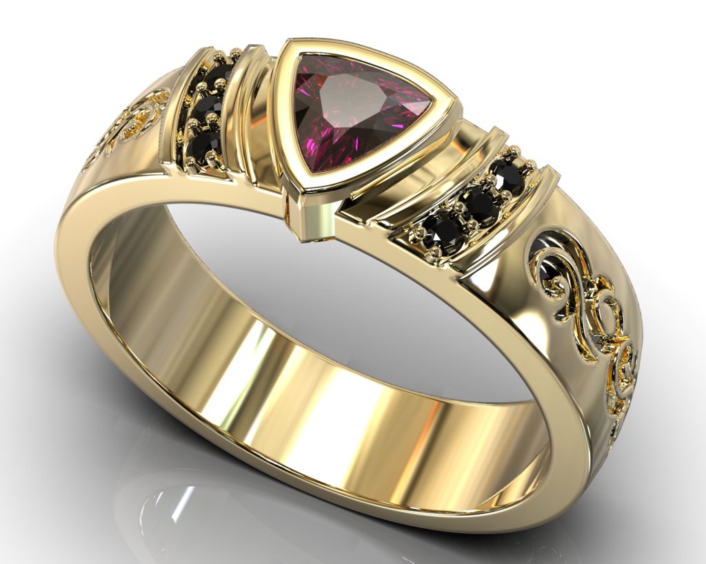 Yellow Gold Raphael Ring