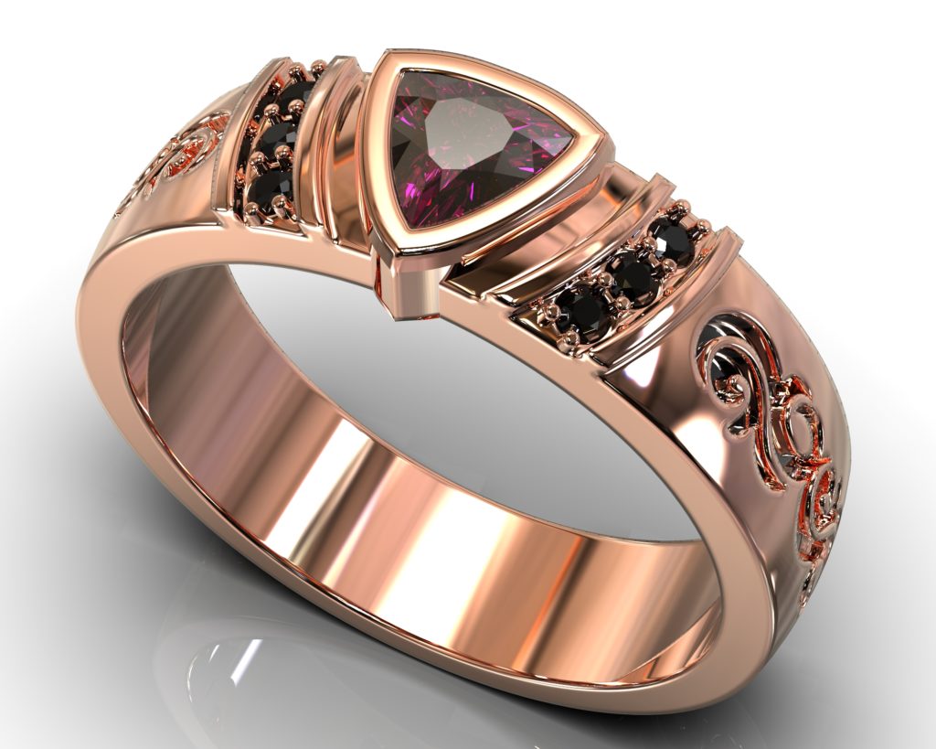 Rose Gold Raphael Ring