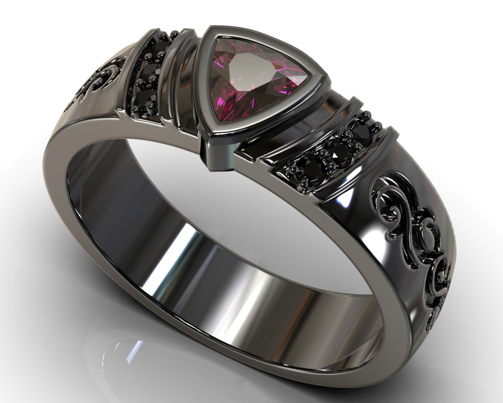 Black Gold Raphael Ring