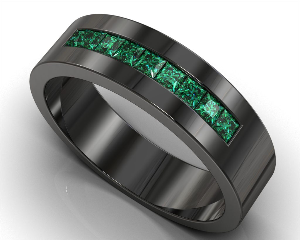 Black Gold Kafka Ring