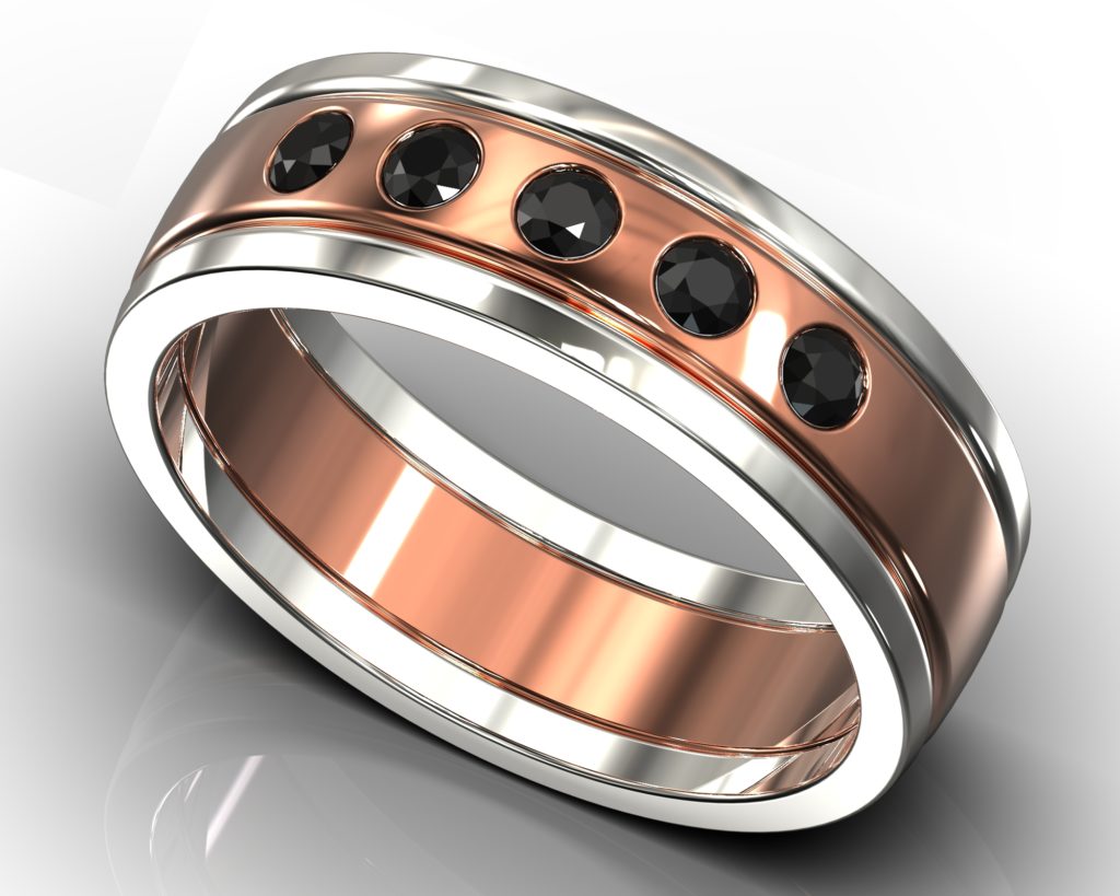 Rose Gold Schubert Ring