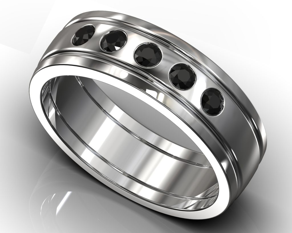 Platinum Schubert Ring