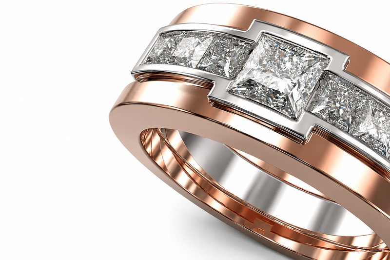 Bold and Shining Men's Rings