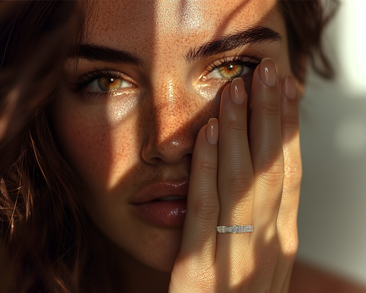 Victoria – Princess-Cut Diamond Gold Ring