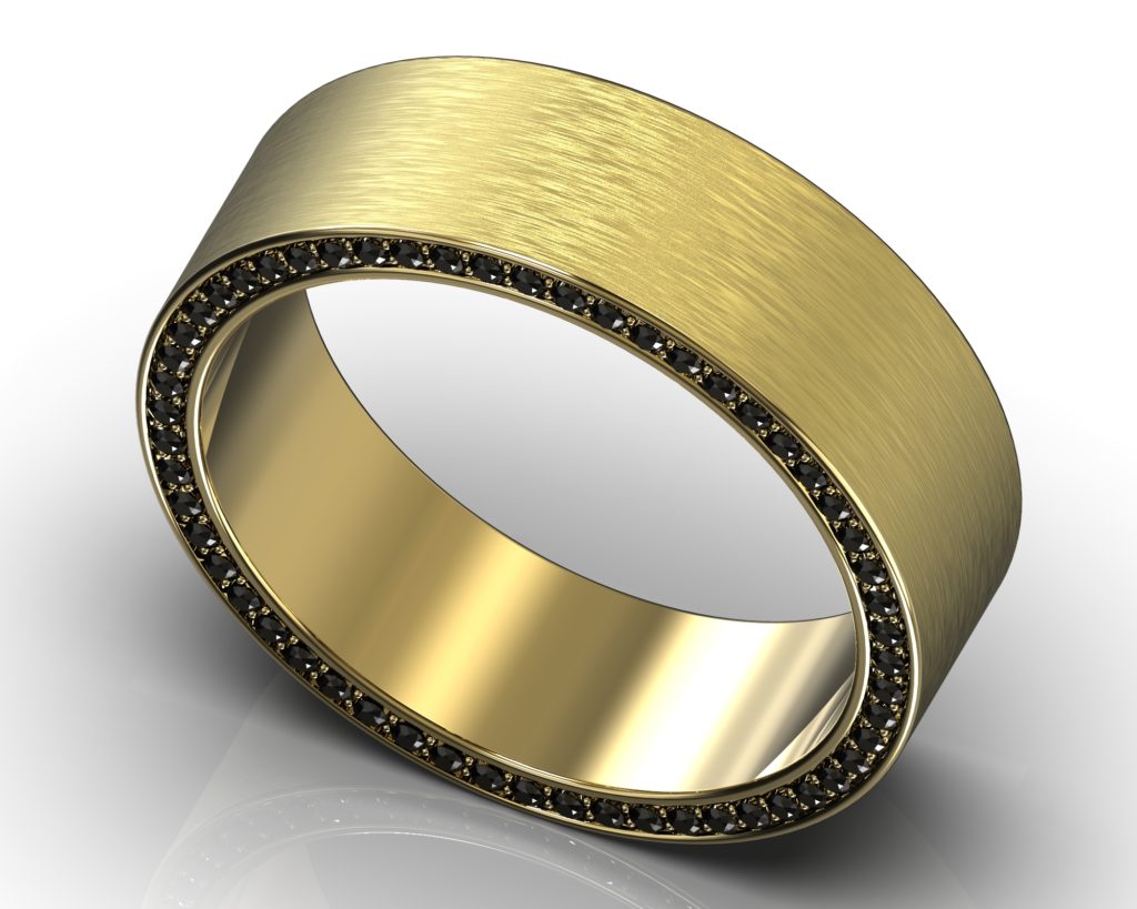 Yellow Gold Twain Ring