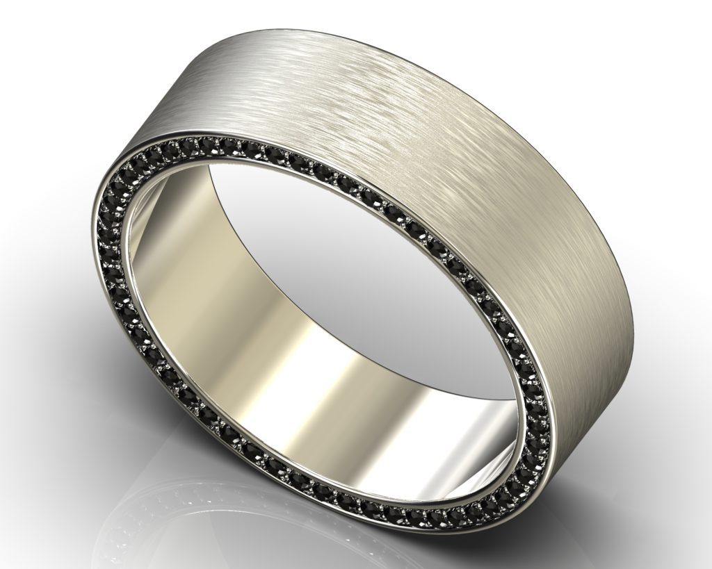 Platinum Twain Ring