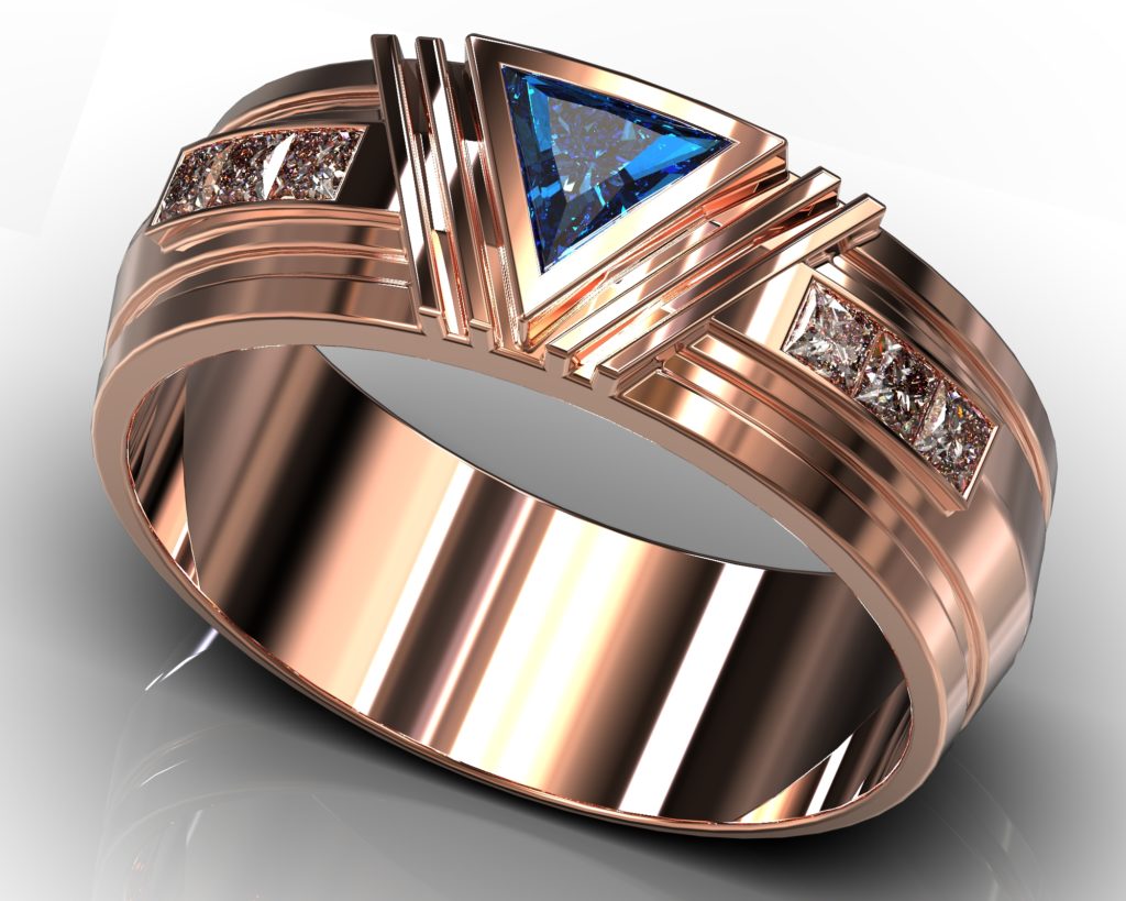 Rose Gold Hawthorne Ring
