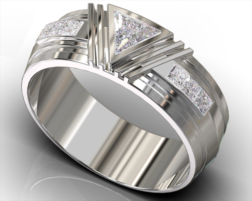 Platinum Hawthorne Ring