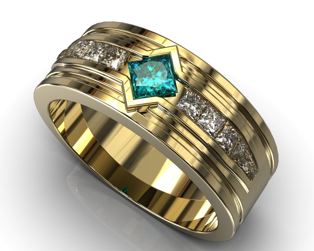 Yellow Gold Rodin Ring