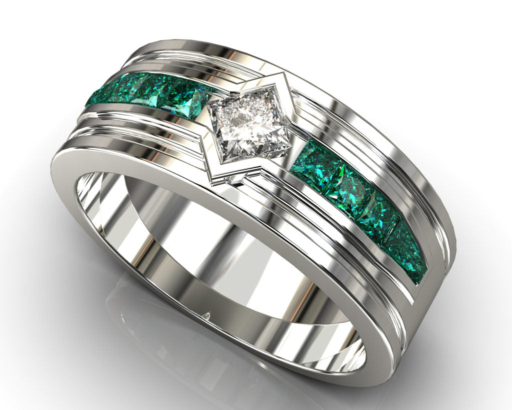 White Gold Rodin Ring