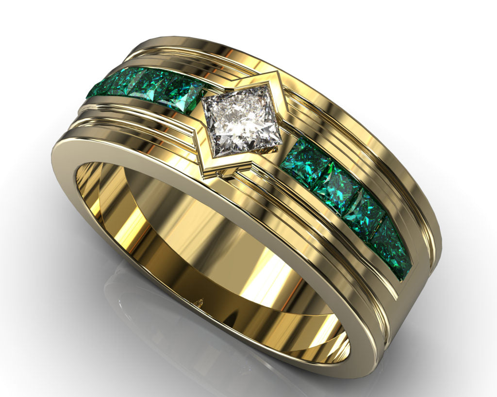 Yellow Gold Rodin Ring