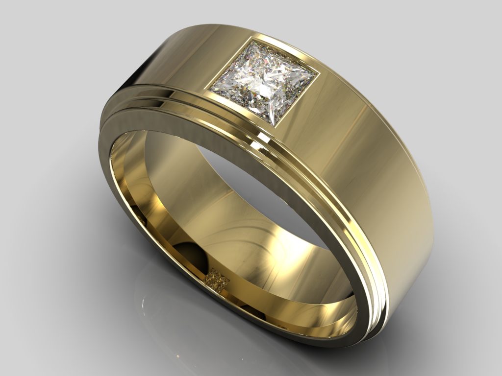 Yellow Gold Lionheart Ring