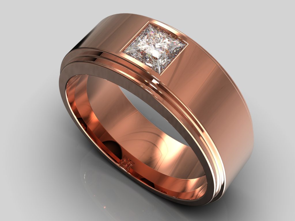 Rose Gold Lionheart Ring