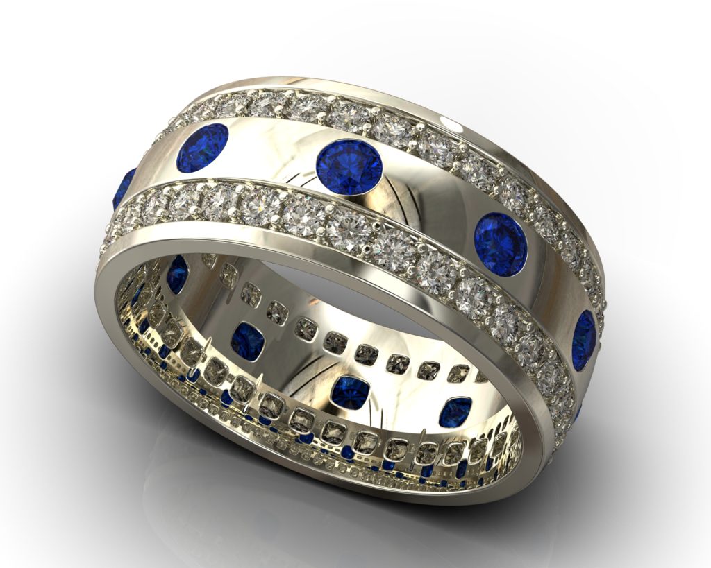 White Gold Washington Ring