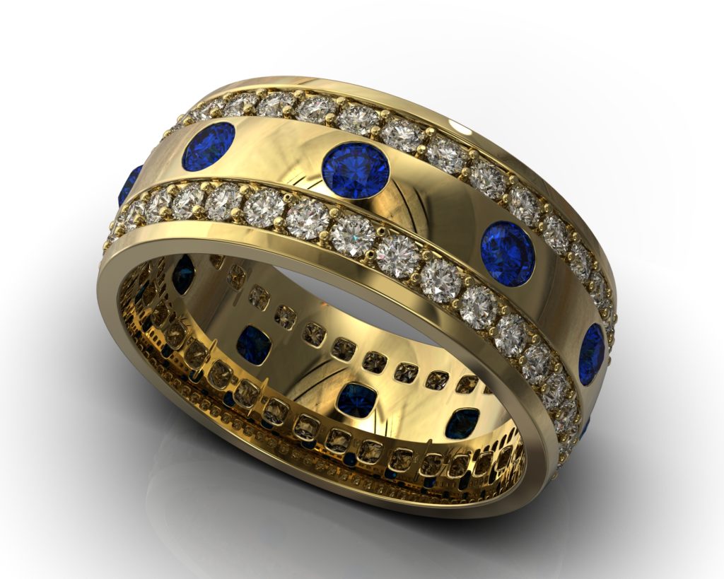 Yellow Gold Washington Ring
