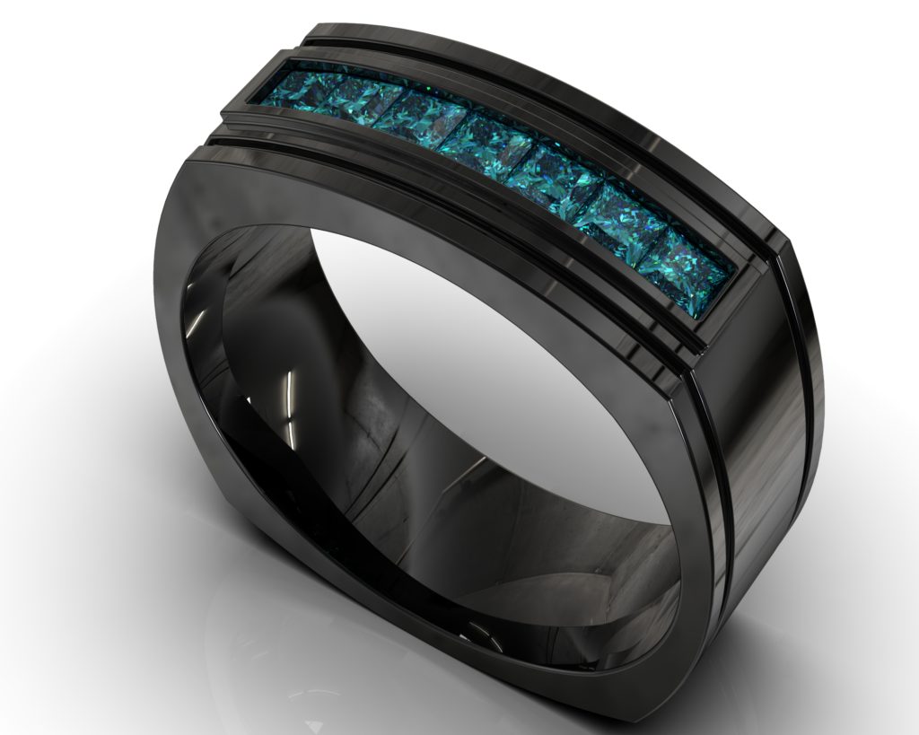 Black Gold Marcus Ring