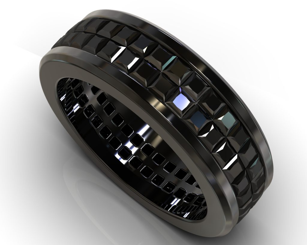 Black Gold Vivaldi Ring