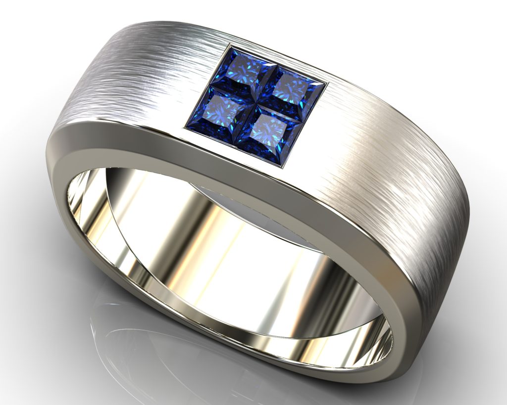 White Gold Andersen Ring