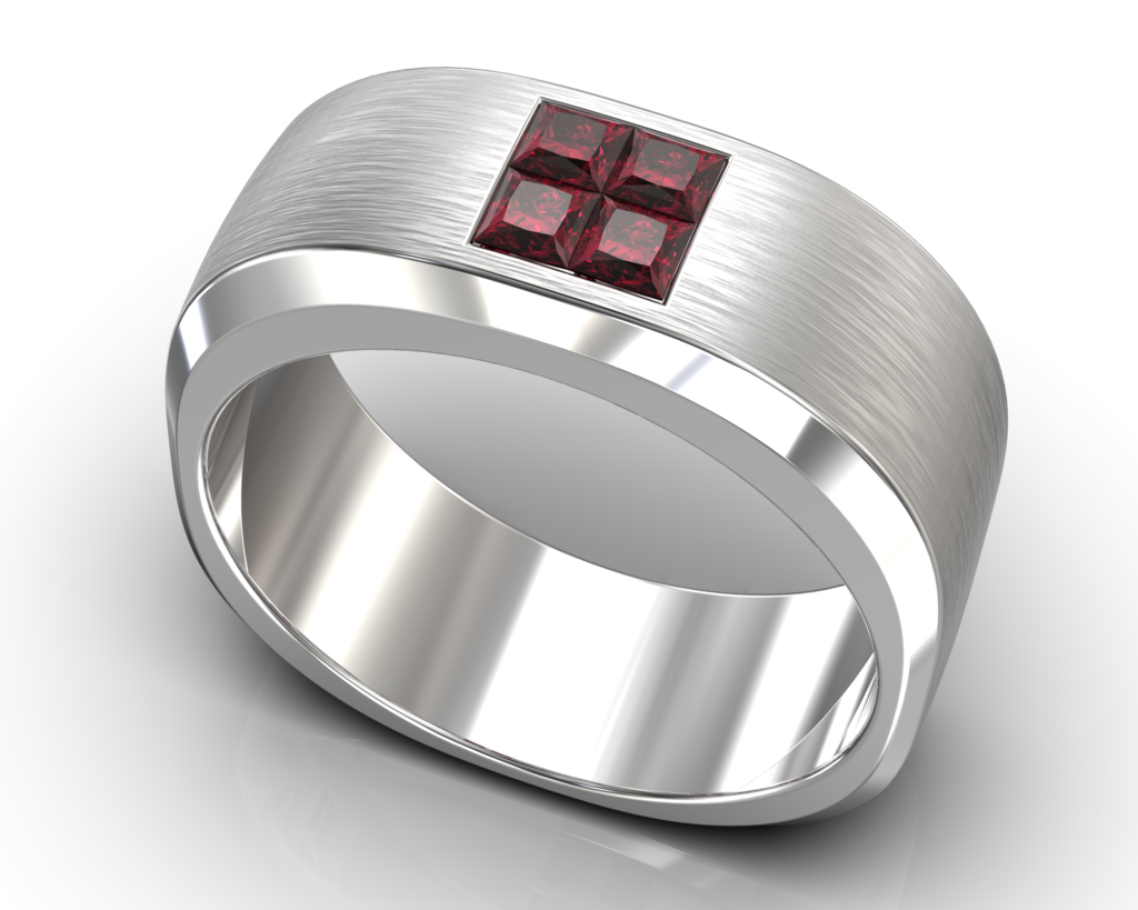 White Gold Andersen Ring