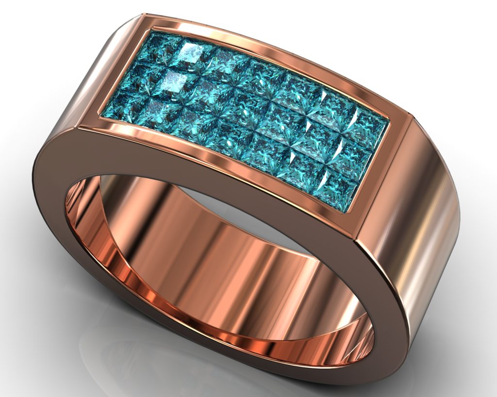 Rose Gold Pavlov Ring