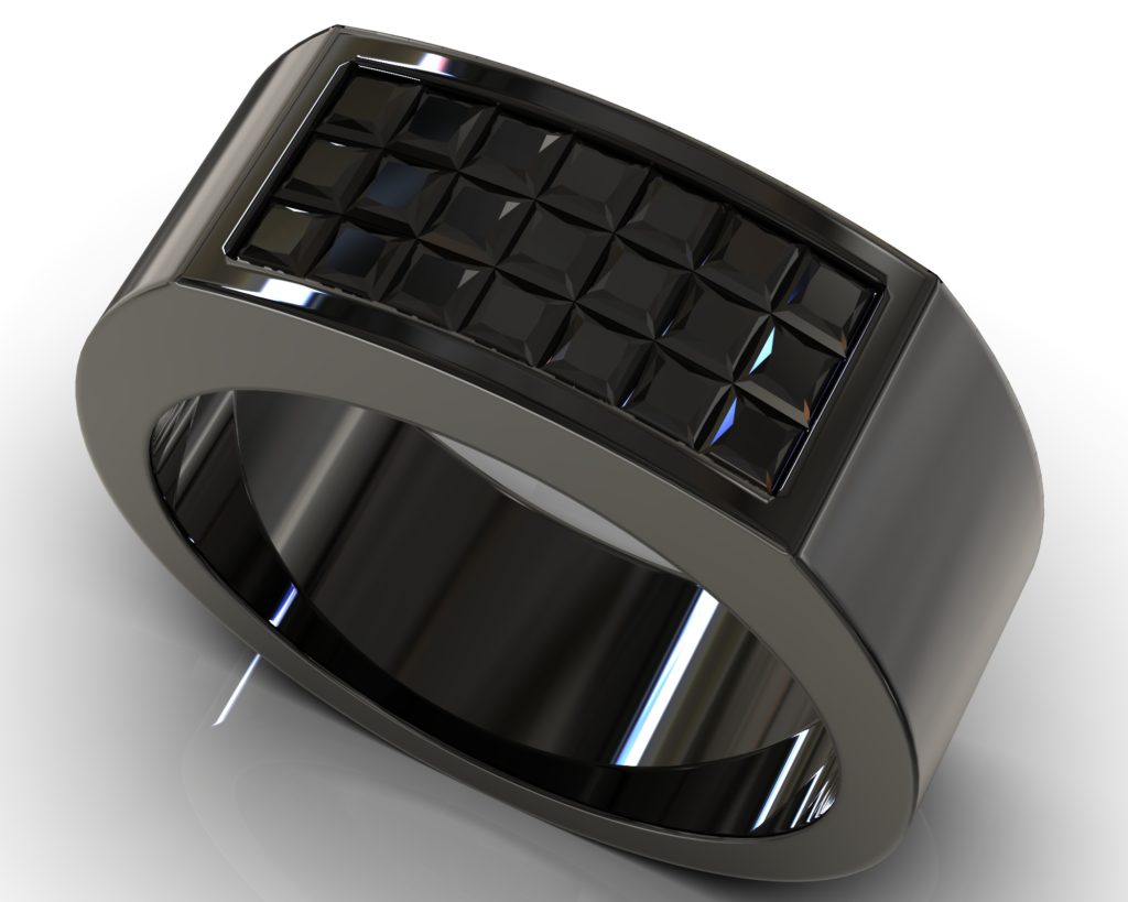 Black Gold Pavlov Ring