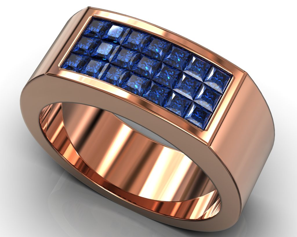 Rose Gold Pavlov Ring