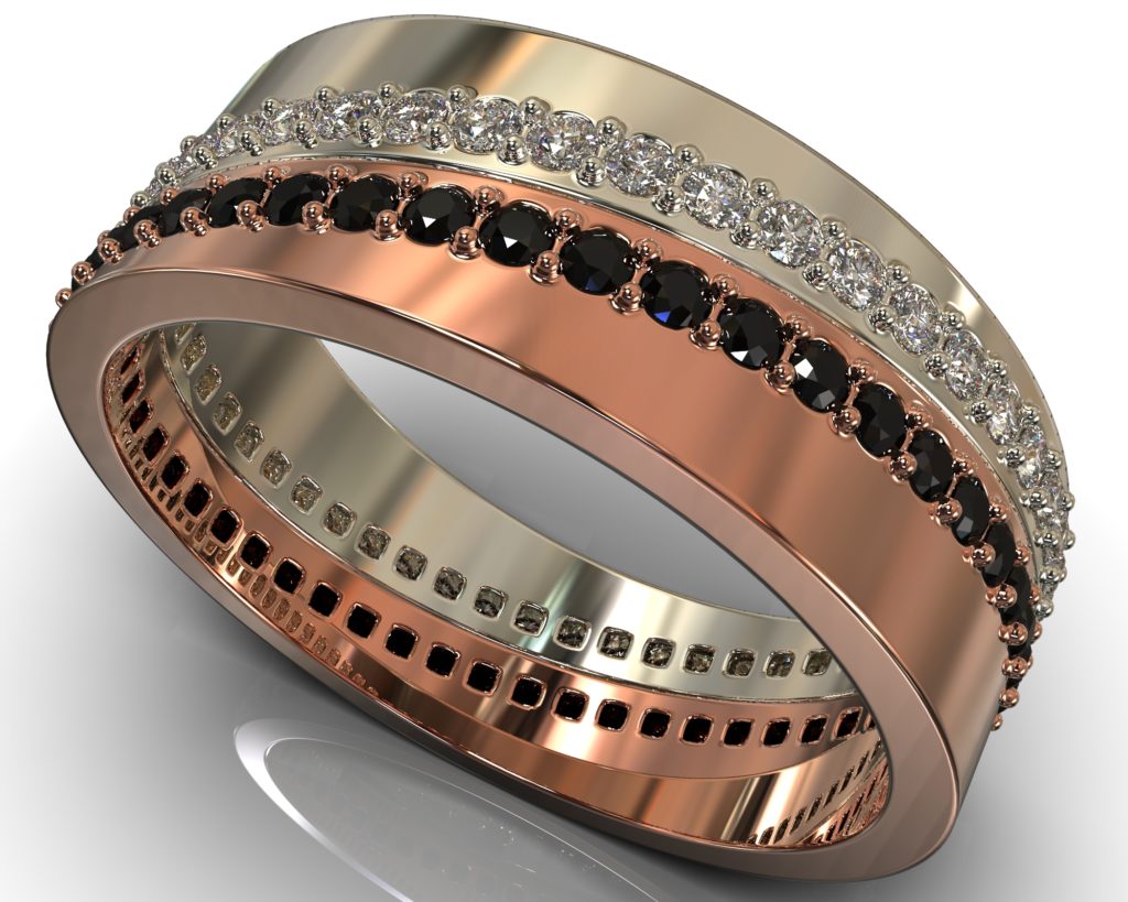 Rose Gold Beethoven Ring