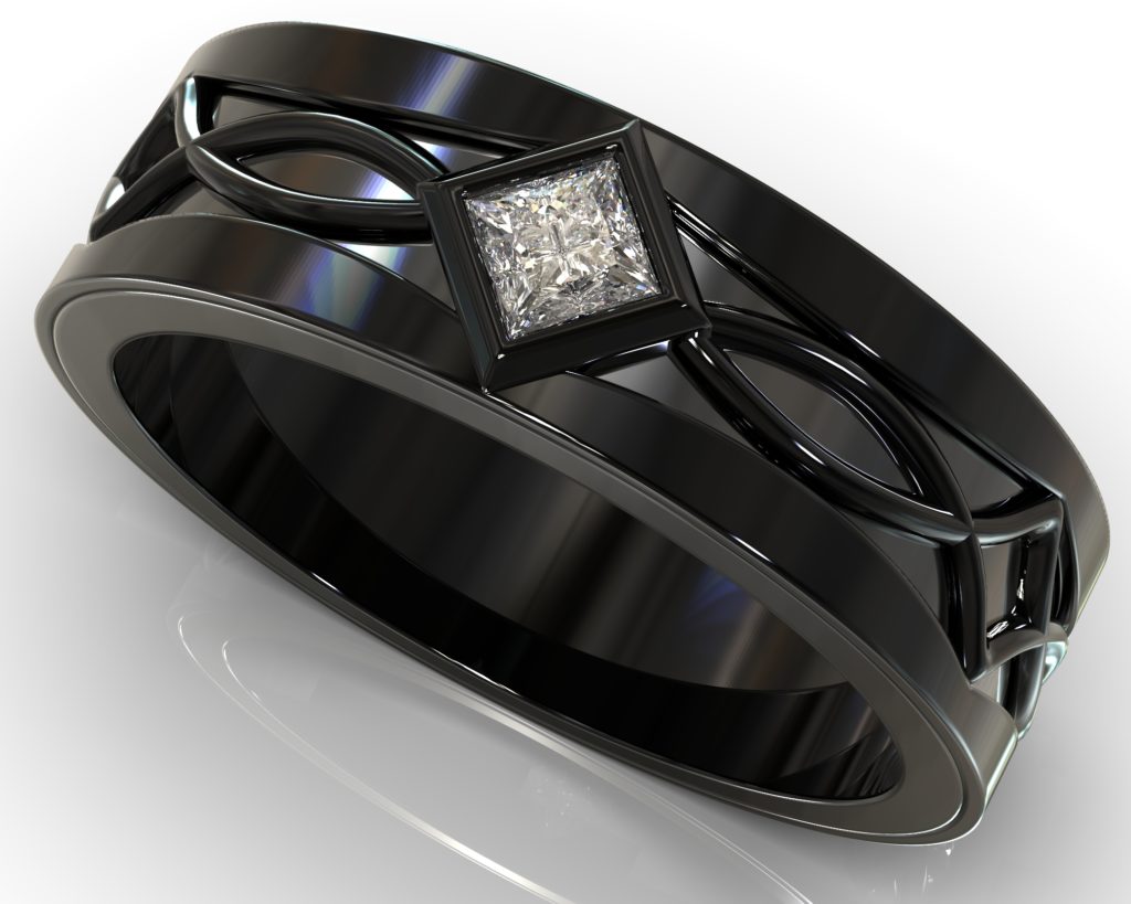 Black Gold Faraday Ring