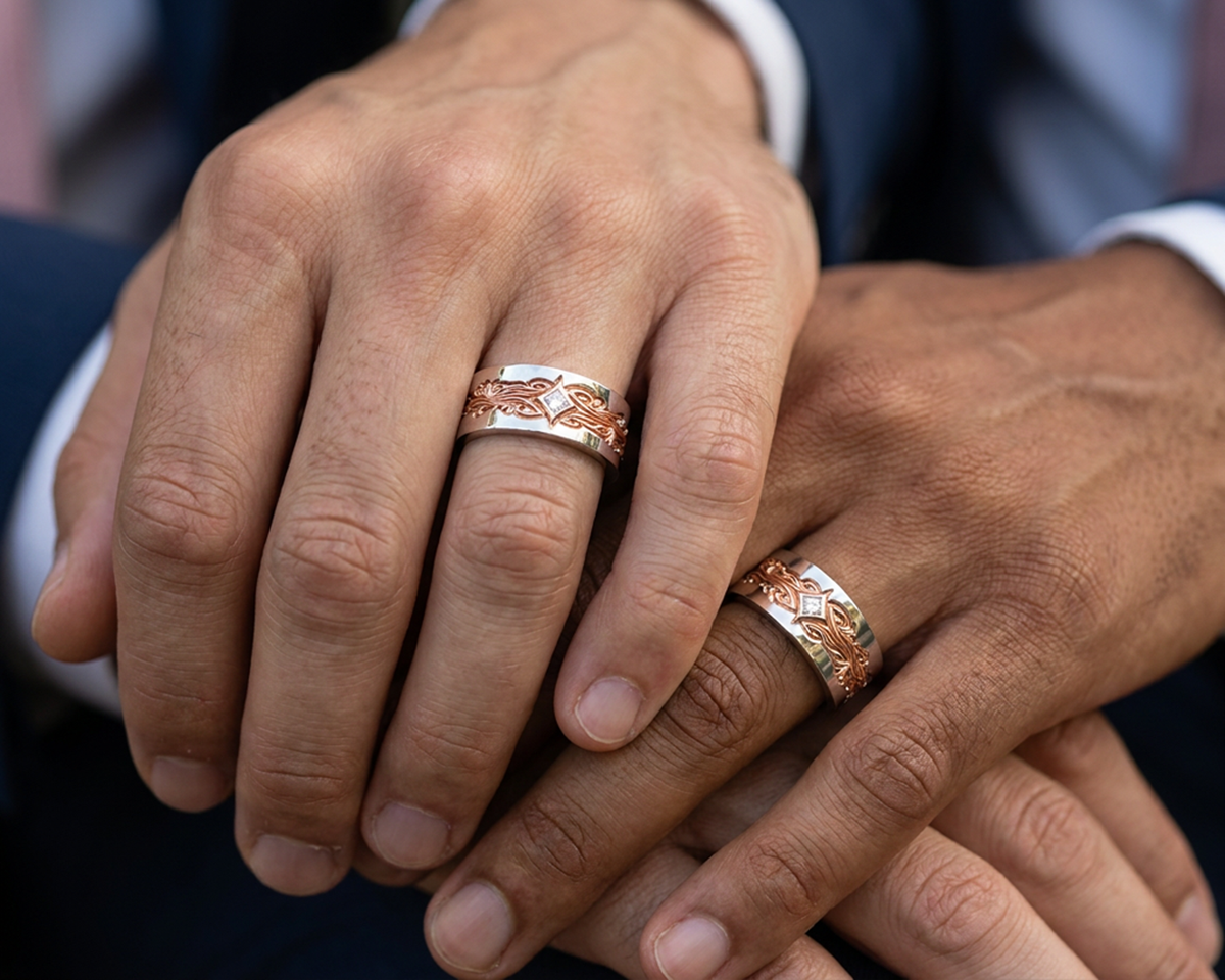 Diamond Wedding Ring For Men