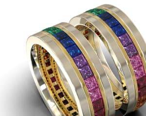 Matching Rings - His & His