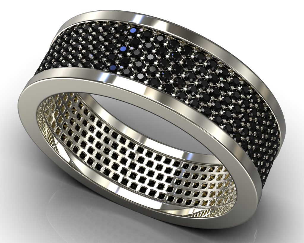 White Gold Kepler Ring