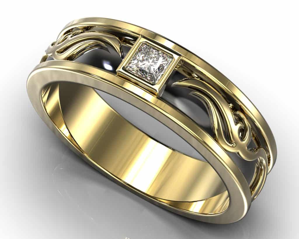 Yellow Gold Julius Ring