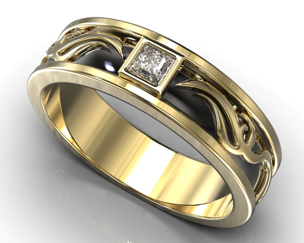 Yellow Gold Julius Ring