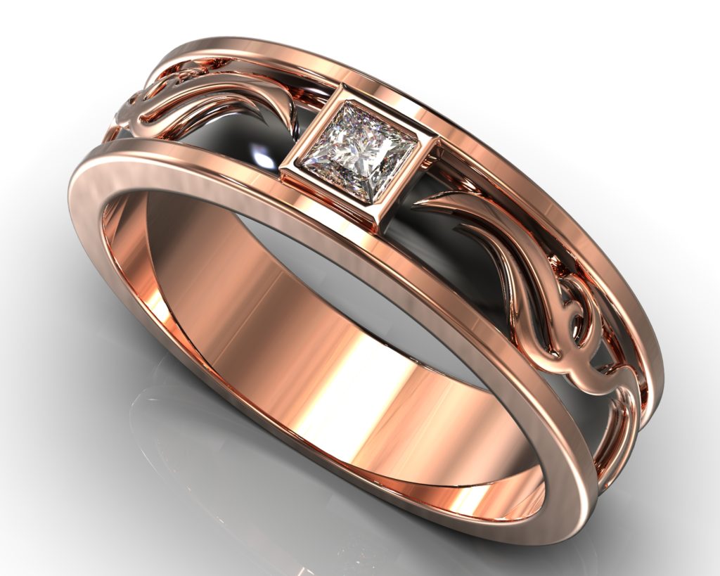 Rose Gold Julius Ring