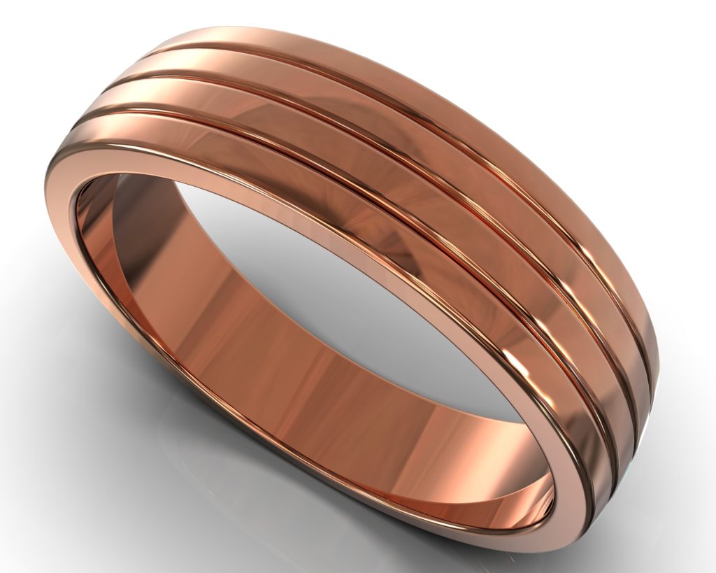 Rose Gold William Ring