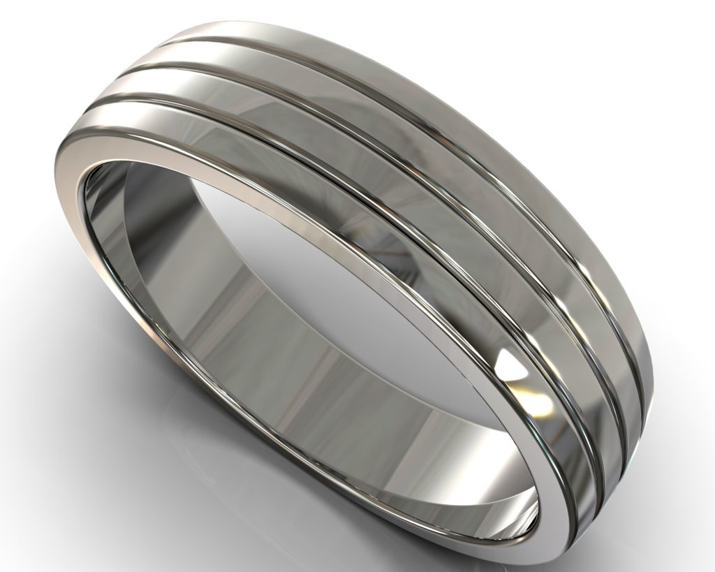 Platinum William Ring