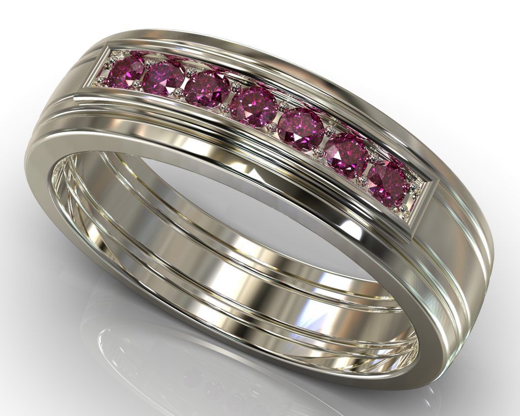 White Gold Edison Ring