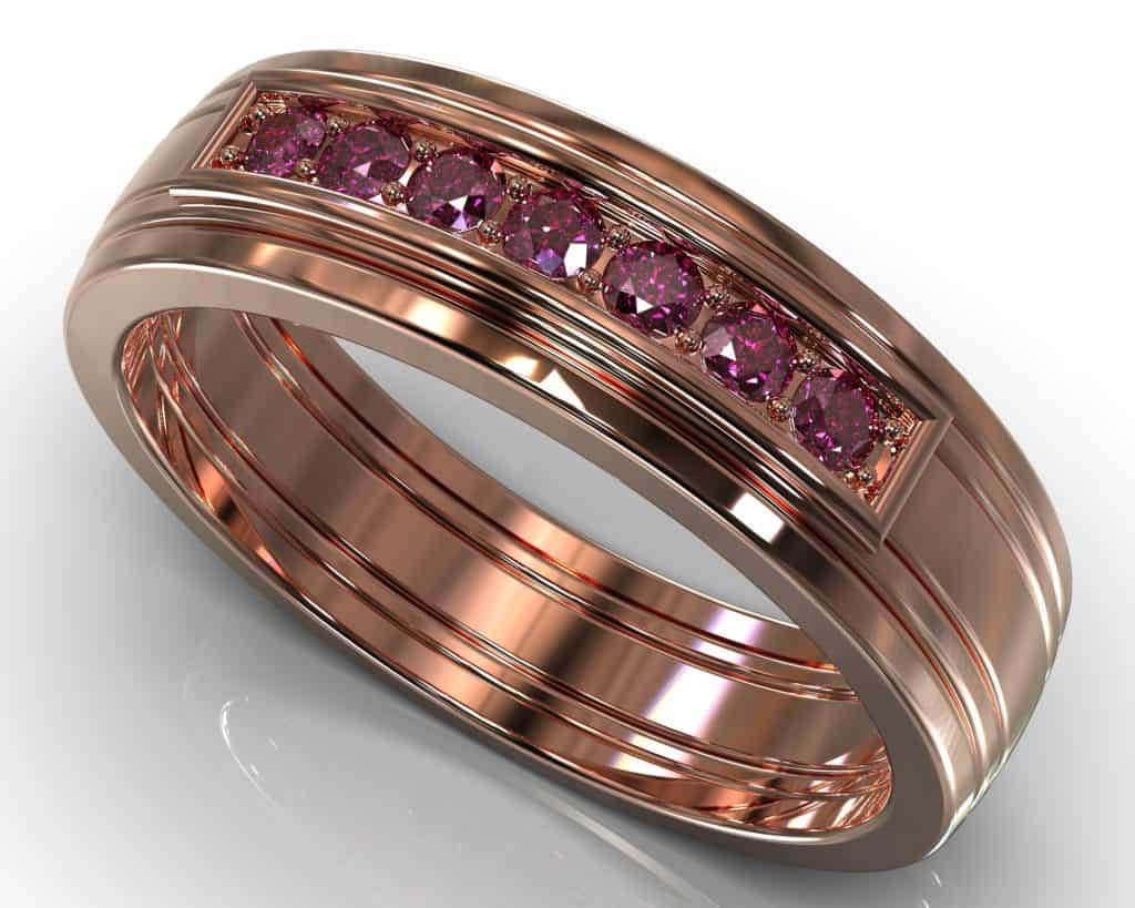 Rose Gold Edison Ring
