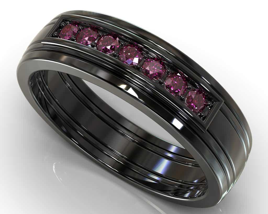 Black Gold Edison Ring