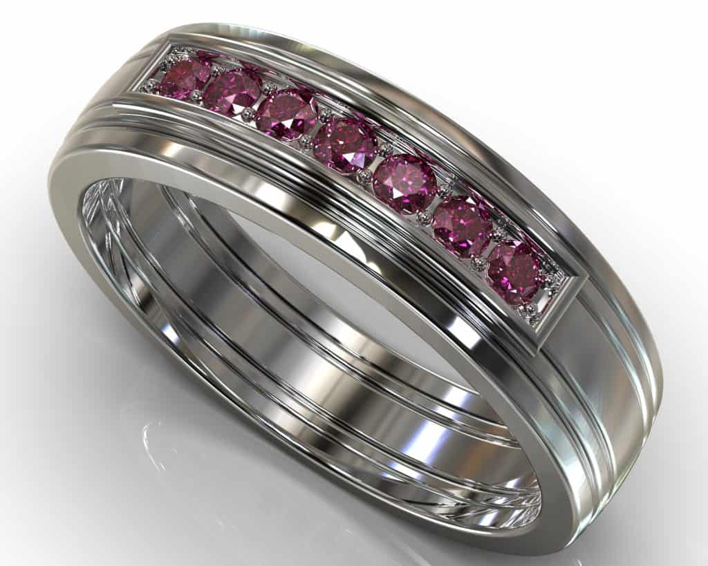 Platinum Edison Ring